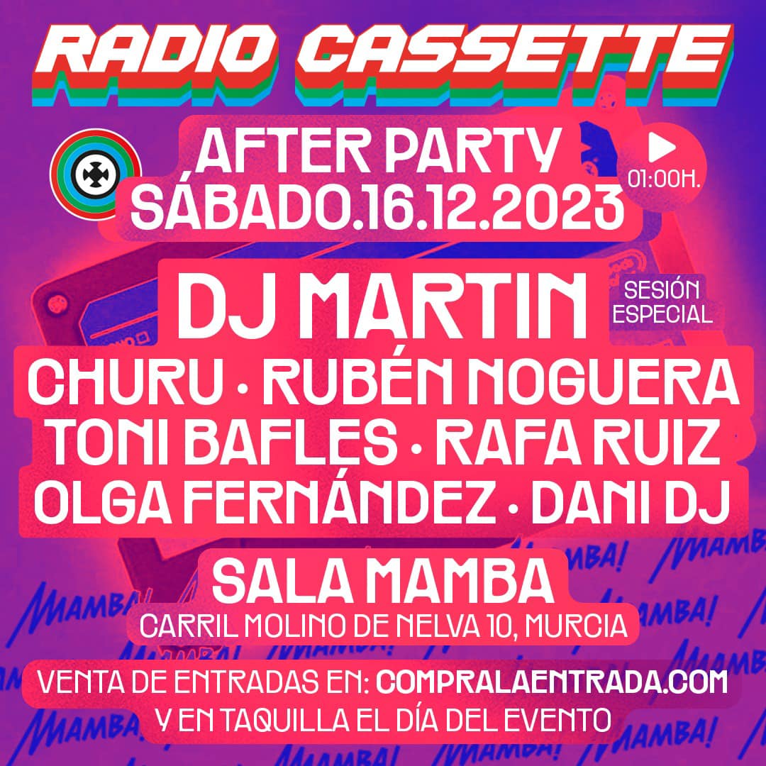 Radio Cassette After Party Sala Mamba!